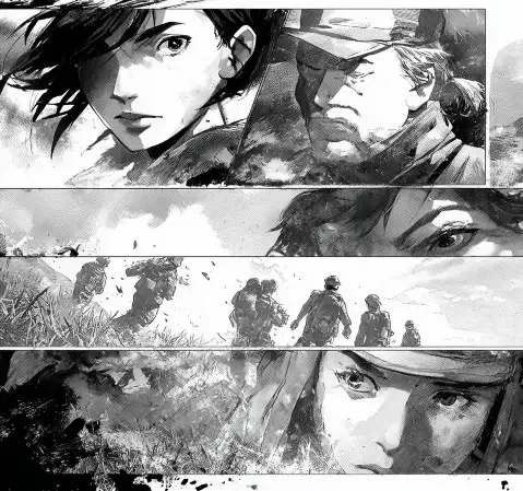 日常治愈题材漫画作品封面